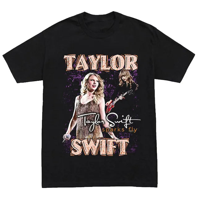 Taylor Swift T-Shirt Vintage Female [Bestseller] - Sizes from S - 4XL