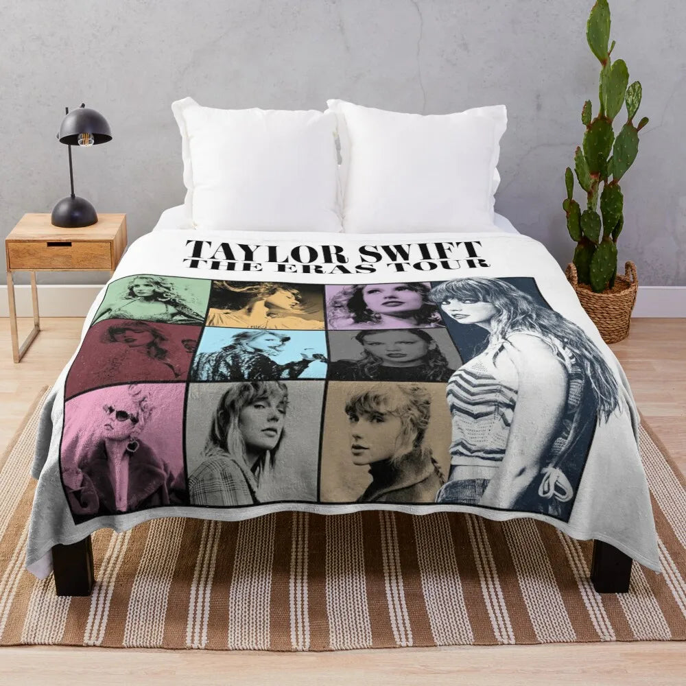 NEW! Taylor Swift - Blanket for Decorative Sofa Fluffy & Soft 